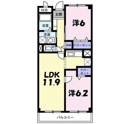 サンカルティエの物件間取画像